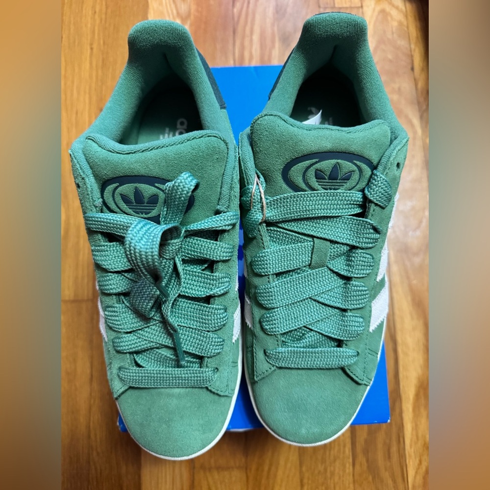 adidas Campus 00s green suede/white